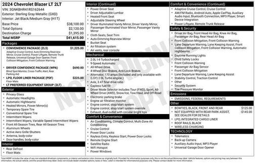 2024 Chevrolet Blazer 2LT