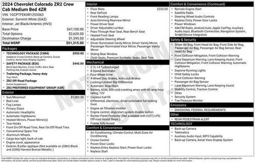 2024 Chevrolet Colorado ZR2