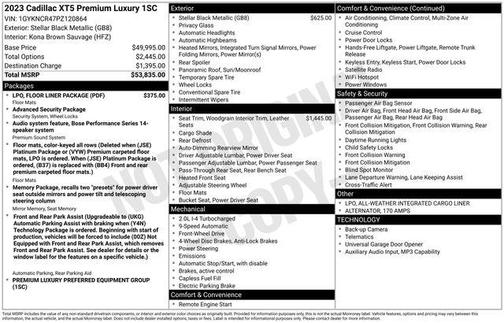 2023 Cadillac XT5 Premium Luxury
