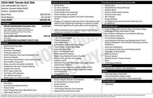 2024 GMC Terrain SLE