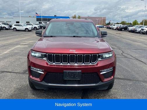 Velvet Red Pearlcoat 2023 Jeep Grand Cherokee Limited