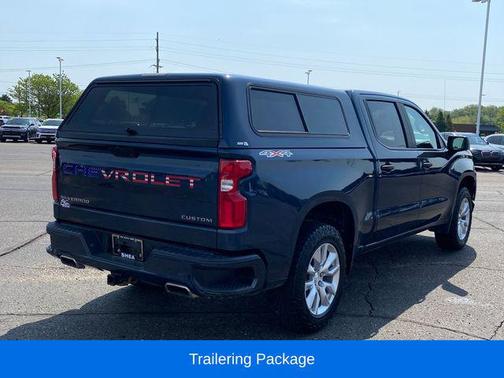 Northsky Blue Metallic 2021 Chevrolet Silverado 1500 Custom