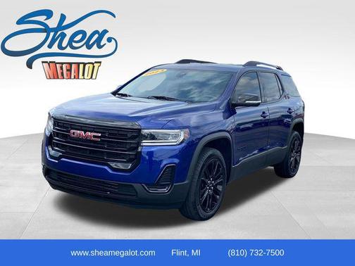 Ultra Blue Metallic 2023 GMC Acadia AWD SLE