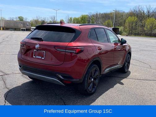 Cinnabar Metallic 2023 Buick Envision Preferred AWD