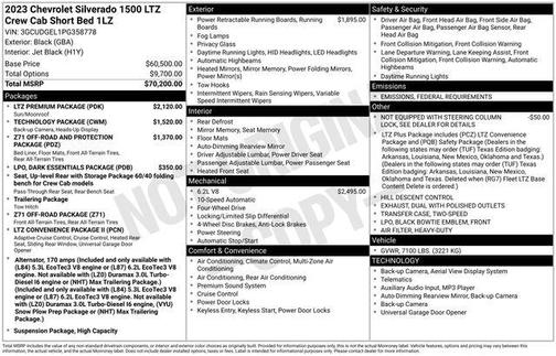 2023 Chevrolet Silverado 1500 LTZ