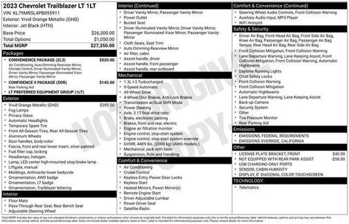 2023 Chevrolet Trailblazer LT
