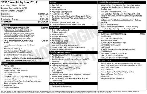 2025 Chevrolet Equinox 1LT