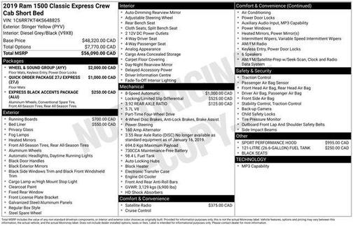 2019 RAM 1500 Express