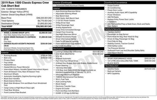 2019 RAM 1500 Express