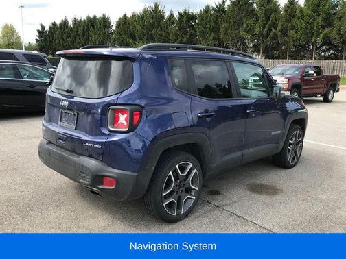 Jetset Blue Clearcoat 2021 Jeep Renegade Limited