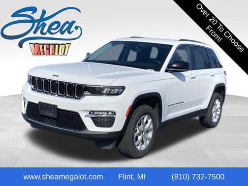 Bright White Clearcoat 2023 Jeep Grand Cherokee Limited
