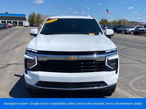 Summit White 2025 Chevrolet Suburban LS