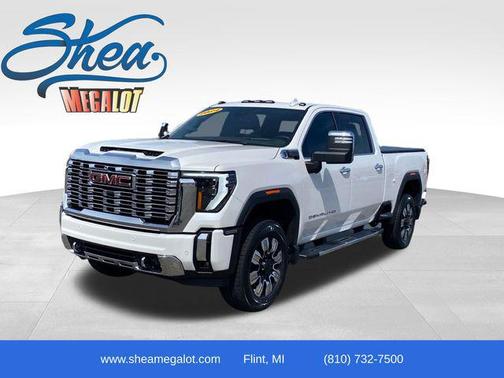 White Frost Tricoat 2024 GMC Sierra 2500 Denali