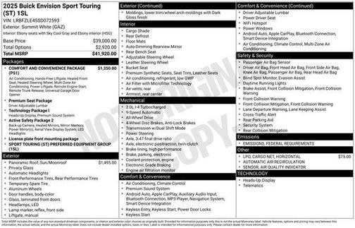 2025 Buick Envision Sport Touring AWD