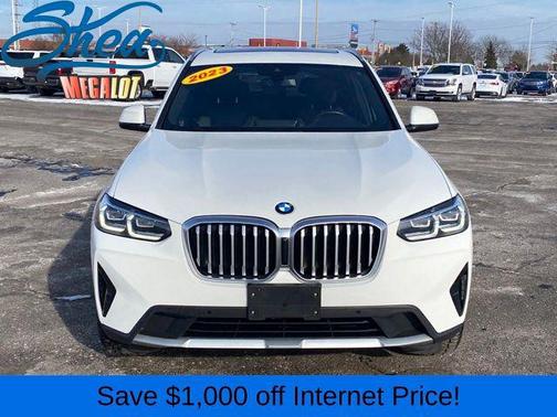 White 2023 BMW X3 xDrive30i