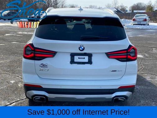 White 2023 BMW X3 xDrive30i