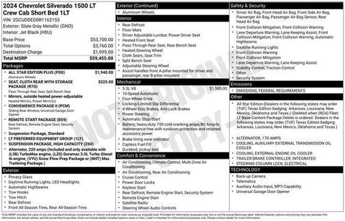 2024 Chevrolet Silverado 1500 LT