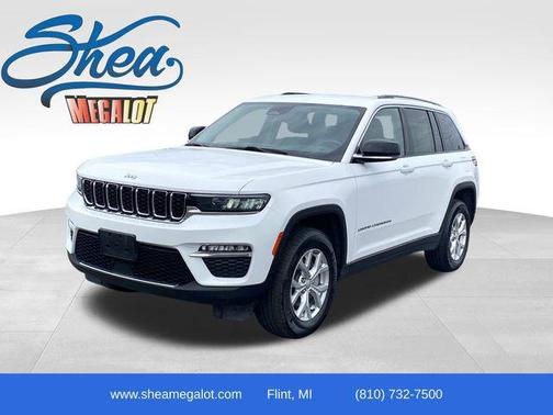 Bright White Clearcoat 2023 Jeep Grand Cherokee Limited