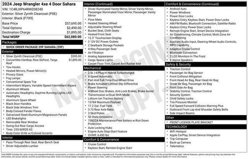 2024 Jeep Wrangler 4xe Sahara