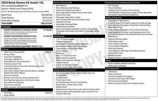 2024 Buick Encore GX Avenir