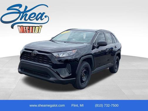 Midnight Black Metallic 2021 Toyota RAV4 LE