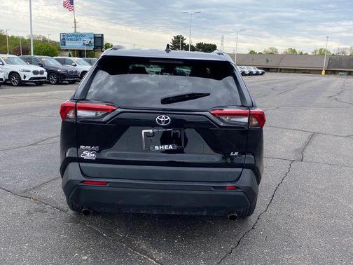 Midnight Black Metallic 2021 Toyota RAV4 LE