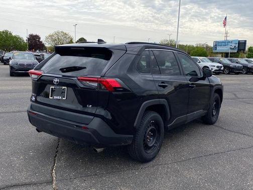 Midnight Black Metallic 2021 Toyota RAV4 LE