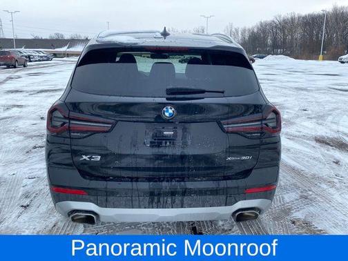 Black 2023 BMW X3 xDrive30i