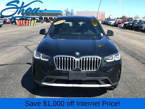 Black 2023 BMW X3 xDrive30i