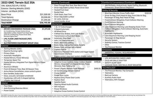 2023 GMC Terrain SLE