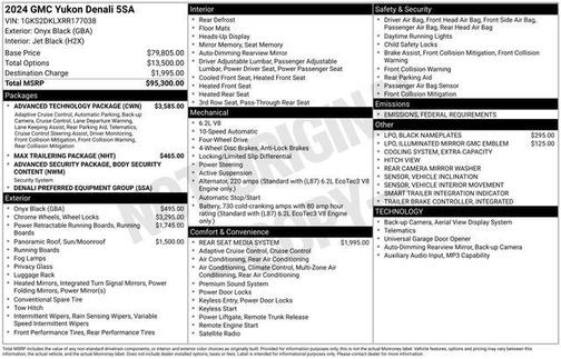 2024 GMC Yukon Denali
