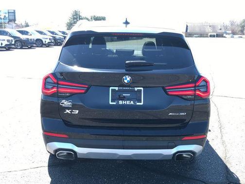 Black 2023 BMW X3 xDrive30i