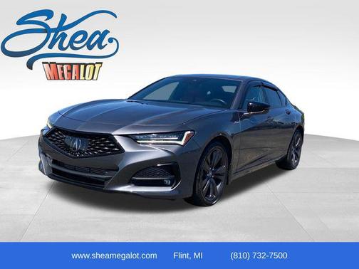 Modern Steel Metallic 2023 Acura TLX A-Spec