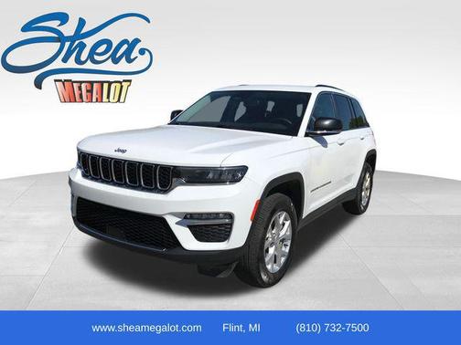 Bright White Clearcoat 2023 Jeep Grand Cherokee Limited