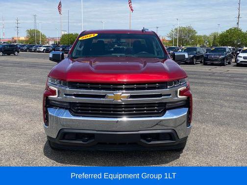 Cherry Red Tintcoat 2021 Chevrolet Silverado 1500 LT
