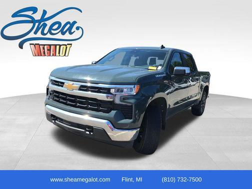Cypress Gray 2025 Chevrolet Silverado 1500 LT