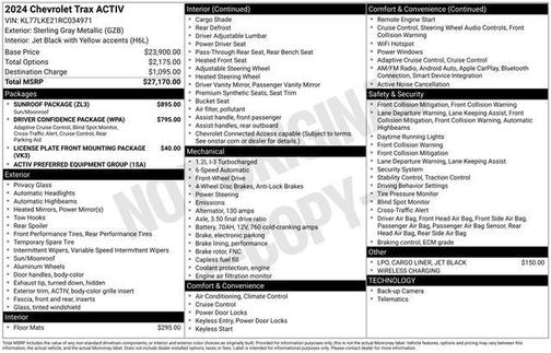2024 Chevrolet Trax ACTIV