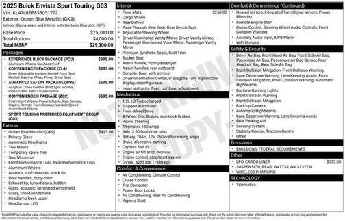 2025 Buick Envista Sport Touring FWD