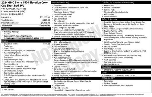 2024 GMC Sierra 1500 Elevation