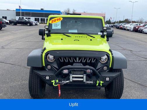 Hypergreen Clearcoat 2016 Jeep Wrangler Unlimited Sport