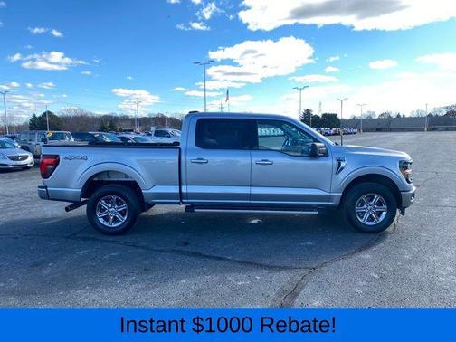 Iconic Silver Metallic 2024 Ford F-150 XLT