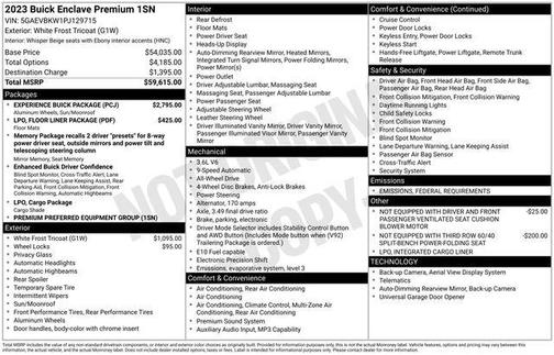 2023 Buick Enclave Premium AWD