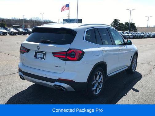 White 2023 BMW X3 xDrive30i