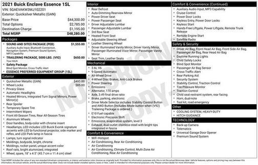 2021 Buick Enclave AWD Essence