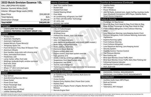 2023 Buick Envision Essence AWD