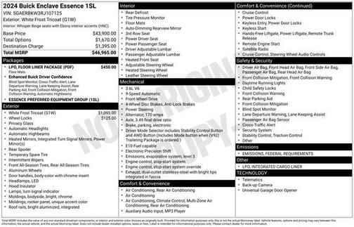 2024 Buick Enclave Essence FWD