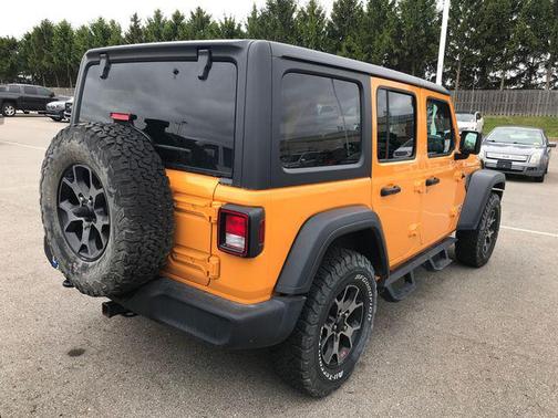 Black Clearcoat 2018 Jeep Wrangler Unlimited Sport