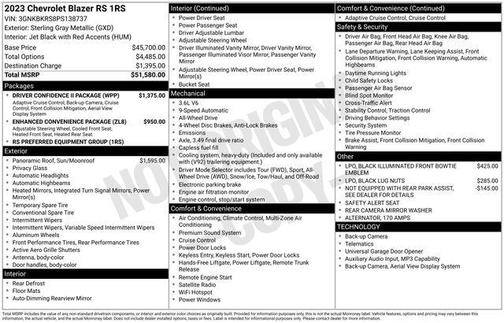 2023 Chevrolet Blazer RS