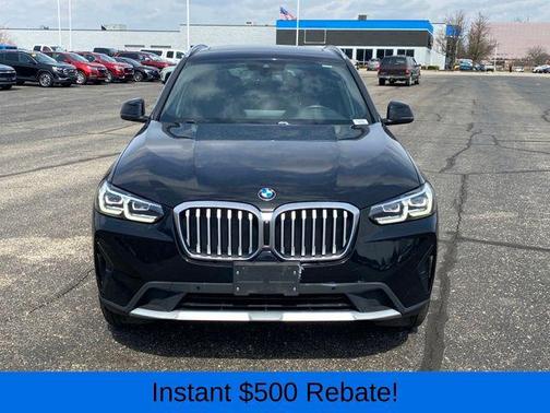 Black 2024 BMW X3 xDrive30i