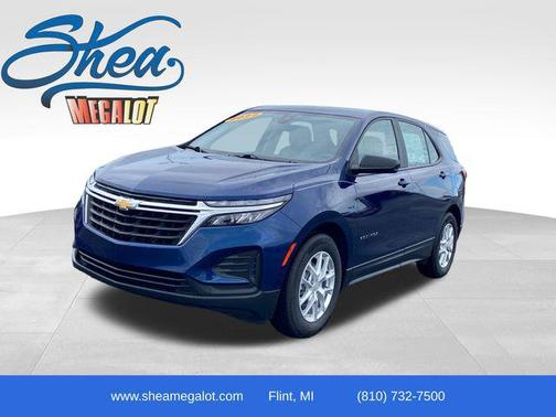 Blue Glow Metallic 2022 Chevrolet Equinox LS